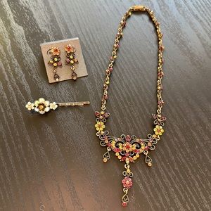 🧚🏻‍♀️UNREAL & RARE Vintage Y2K Fairycore Formal Regency Luxury Choker Necklace